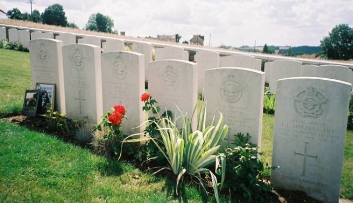 11. Arnold Habergham, (Toms Brother) buried at Montreuil-aux Lions